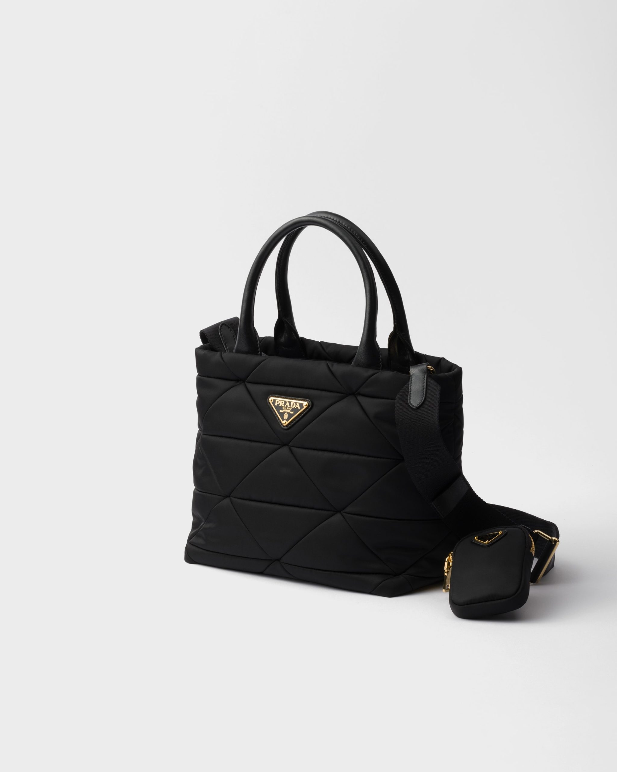 Prada Small padded Re-Nylon tote - Image 6